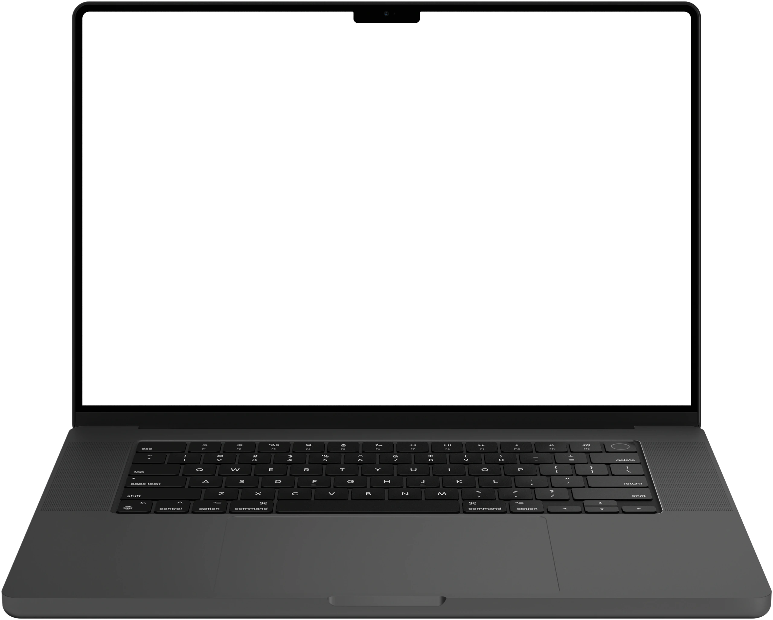 Máy tính xách tay hiển thị bản web mẫu